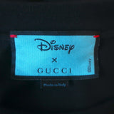 Gucci x Disney Donald Duck Rocket T-Shirt Black Size Small Short Sleeve Top