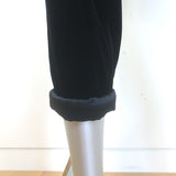 Brunello Cucinelli Monili-Detail Satin-Cuff Velvet Jumpsuit Black Size Medium