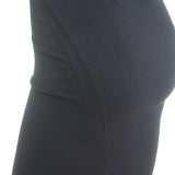 Revillon Sleeveless Knit Maxi Dress Black Wool-Cashmere Size Small