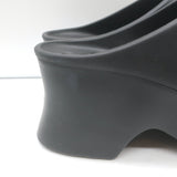 Loewe Terra 90 Platform Clogs Black Rubber Size 41