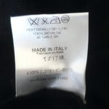 Revillon Sleeveless Knit Maxi Dress Black Wool-Cashmere Size Small