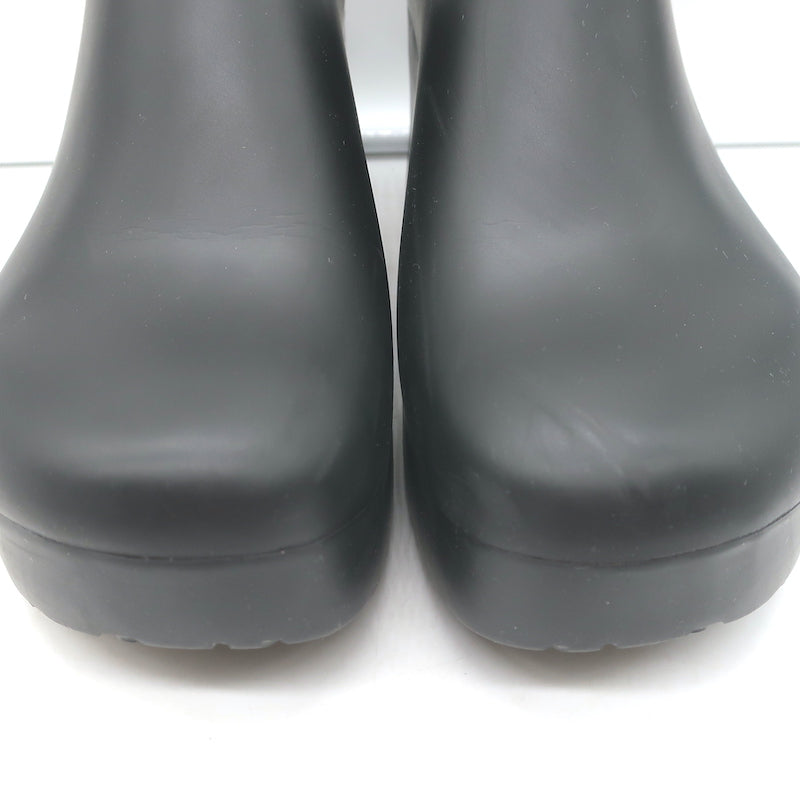 Loewe Terra 90 Platform Clogs Black Rubber Size 41