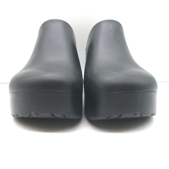 Loewe Terra 90 Platform Clogs Black Rubber Size 41