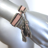 Christian Dior J'Adior Friendship Bracelet Pink Woven Cotton