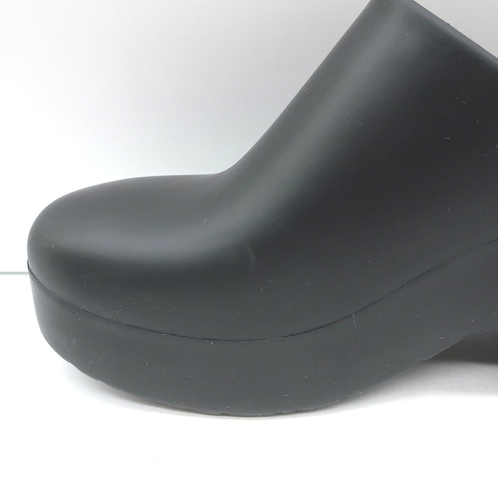 Loewe Terra 90 Platform Clogs Black Rubber Size 41