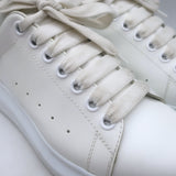 Alexander McQueen Oversized Sneakers White Leather & Black Suede Size 40.5