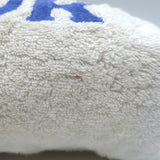 Christian Dior J'Adore Terry Cloth Top Handle Toiletry Bag White