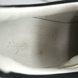 Alexander McQueen Oversized Sneakers White Leather & Black Suede Size 40.5