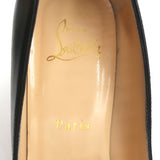 Christian Louboutin Simple 85 Pumps Black Leather Size 38.5