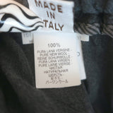 Brunello Cucinelli Monili Side-Stripe Drawstring Pants Charcoal Wool Size US 8