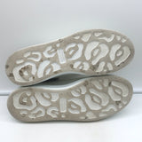 Alexander McQueen Oversized Sneakers White Leather & Black Suede Size 40.5