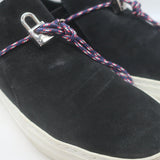 Buscemi Sabot Campo Low Top Sneakers Black Suede Size 41