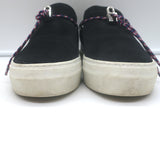 Buscemi Sabot Campo Low Top Sneakers Black Suede Size 41