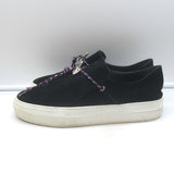 Buscemi Sabot Campo Low Top Sneakers Black Suede Size 41