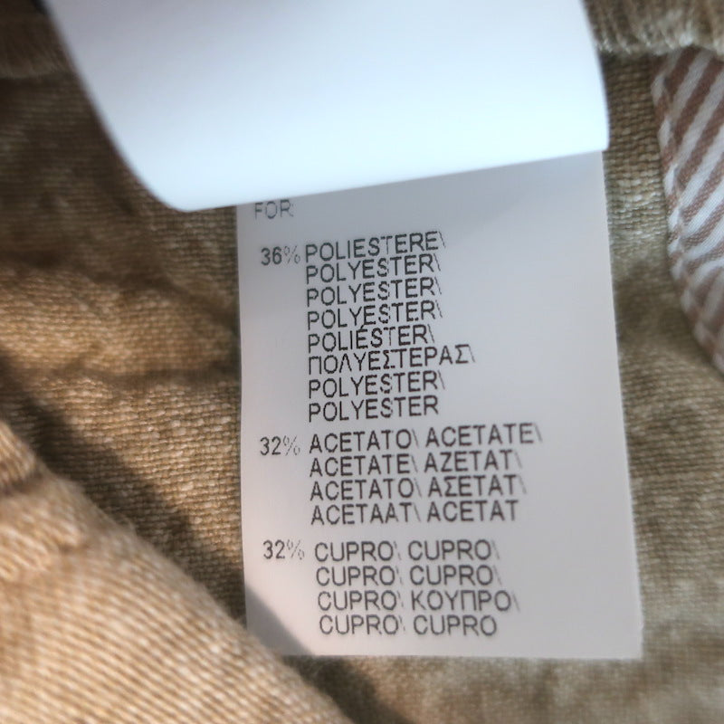 Brunello Cucinelli Pleated Linen High-Rise Pants Beige Size US 6