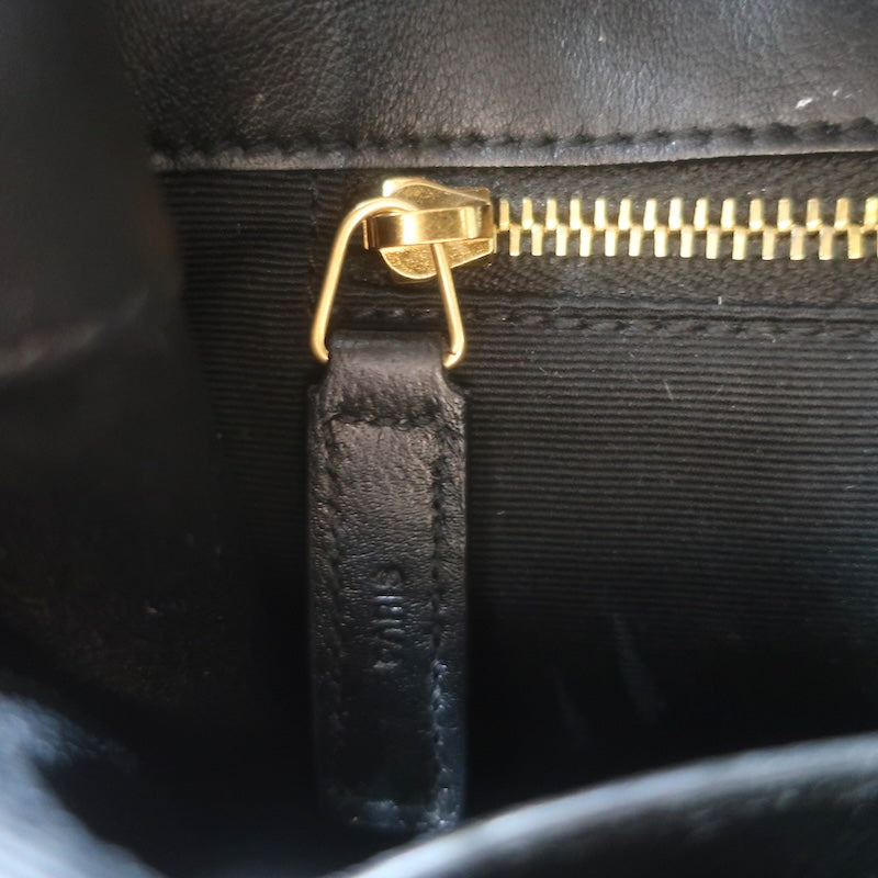 Saint Laurent Niki Medium Quilted Boucle Tweed Crossbody Bag Black