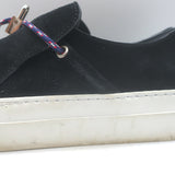 Buscemi Sabot Campo Low Top Sneakers Black Suede Size 41
