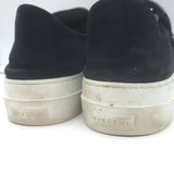 Buscemi Sabot Campo Low Top Sneakers Black Suede Size 41