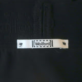 Wolford A-Line Midi Skirt Black Stretch Jersey Size Medium