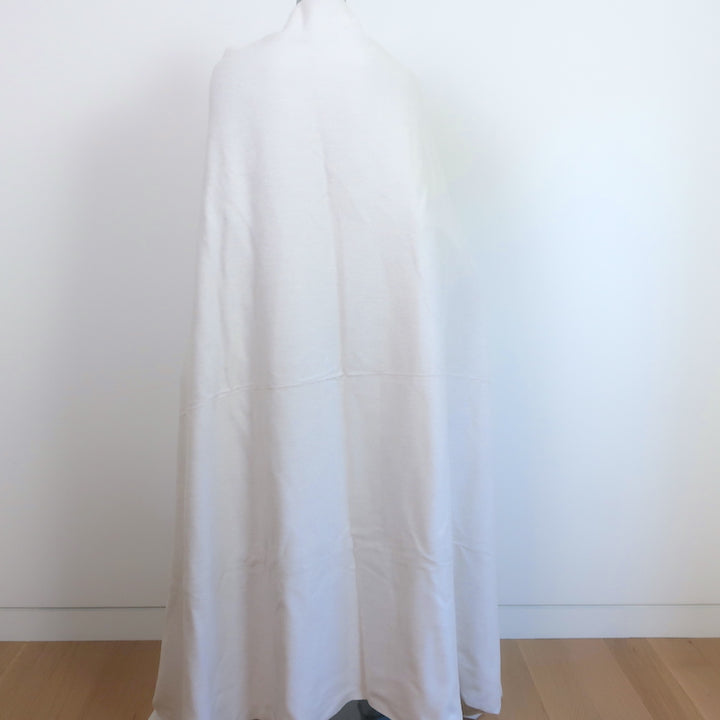 Hermes Fringed Throw Blanket Ecru/Beige NEW