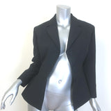Christian Dior Bar Jacket Black Wool-Mohair Size US 4