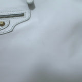 Balenciaga Papier A4 Large Tote Bag Light Blue Leather