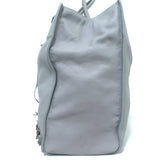 Balenciaga Papier A4 Large Tote Bag Light Blue Leather