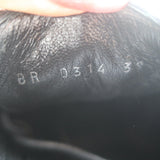 Christian Dior Leopard Print Calf Hair Oxfords Gray Size 39 Lace-Up Flats