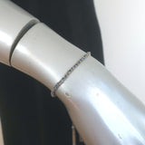 Carolina Bucci Lucky Bracelet Blue Silk & Sterling Silver