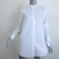 Officine Generale Amelia Button-Up Shirt White Cotton Size Small Long Sleeve Top