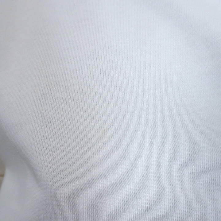 Bottega Veneta Short Sleeve Cropped Top Ivory Cotton Size Medium