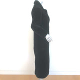 Nour Hammour Mila Shearling Coat Black Size 38