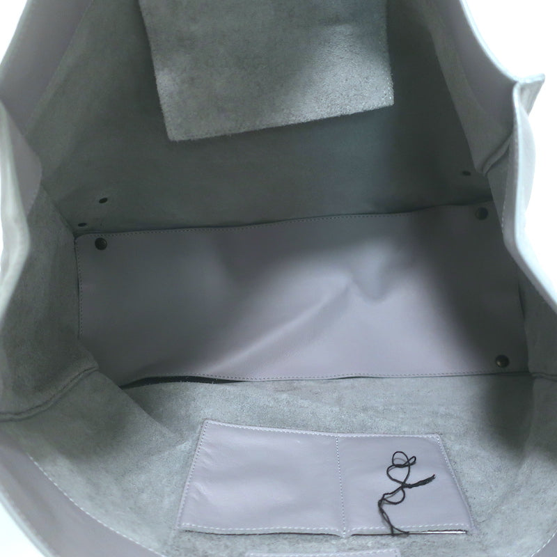 Balenciaga Papier A4 Large Tote Bag Light Blue Leather