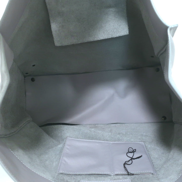 Balenciaga Papier A4 Large Tote Bag Light Blue Leather
