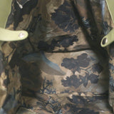 Christian Dior Cannage Quilted Canvas Tote Army Green Large Shoulder Bag