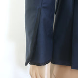 Dior Homme Double Breasted Satin-Trimmed Blazer Jacket Navy Size 44