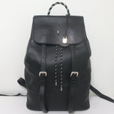 Buscemi Extra Large Backpack Black Leather