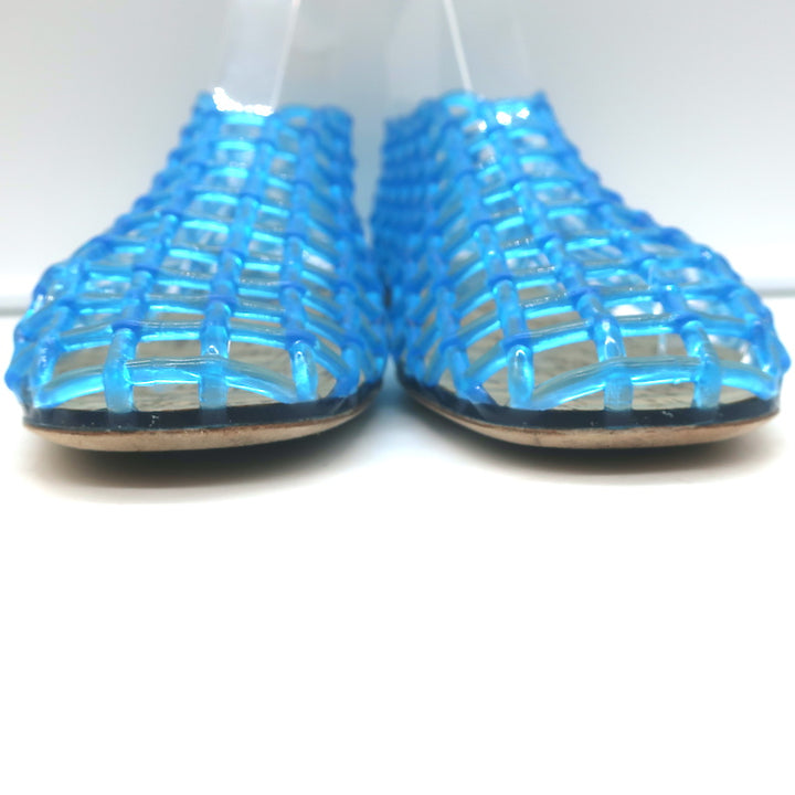 The Row Mara Jelly Flats Blue Size 38.5