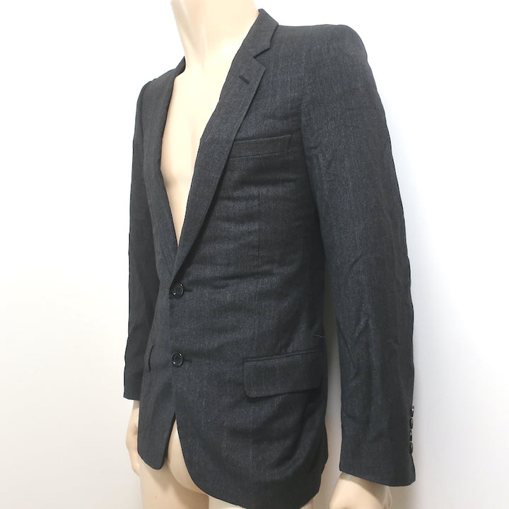 Dior Homme Blazer Charcoal Size 46 Two-Button Jacket