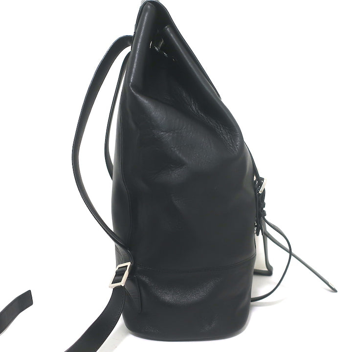 Buscemi Extra Large Backpack Black Leather