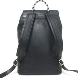 Buscemi Extra Large Backpack Black Leather