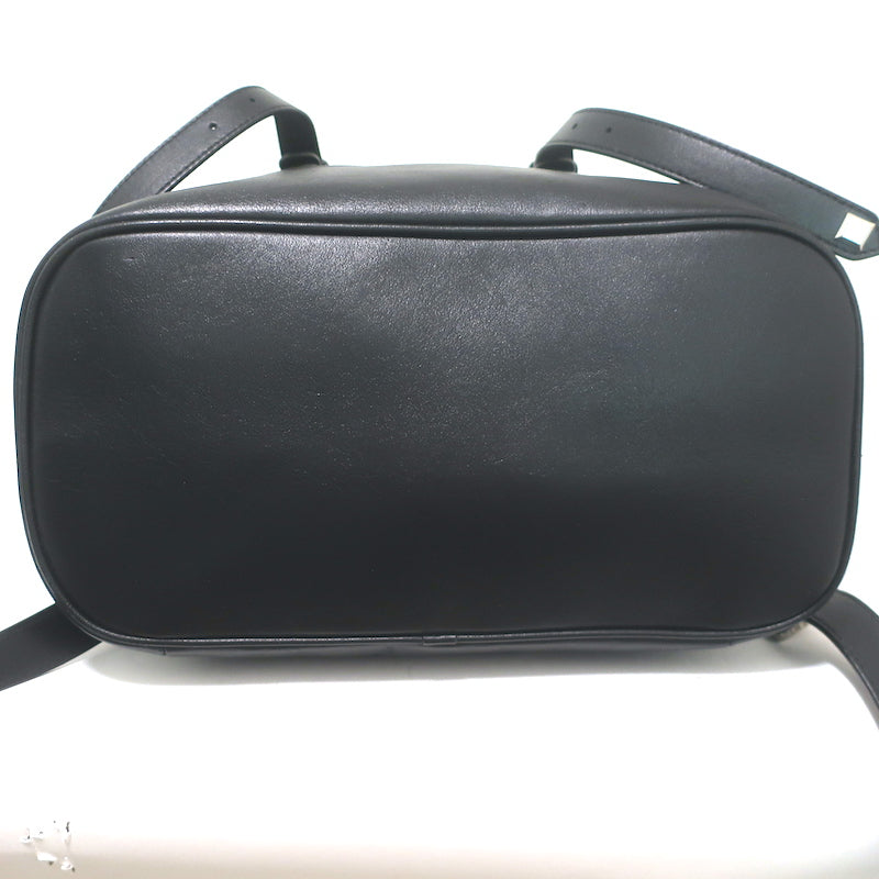 Buscemi Extra Large Backpack Black Leather