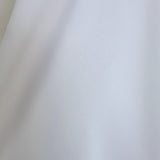 Off-White c/o Virgil Abloh Keyhole Midi Wrap Dress White Crepe Size Large