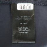 TWP Next Ex Cropped Button Down Shirt Black Cotton Size Extra Small/Small