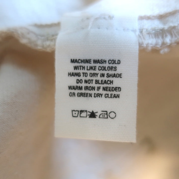 Shaina Mote Chore Coat Cream Cotton Canvas Size Medium NEW