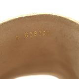 Chanel 22P Camellia Clog Sandals Beige Suede Size 37