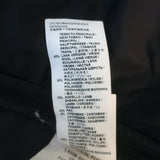 Marni Fur-Trimmed Hooded Mixed Media Coat Black Wool & Nylon Size 46