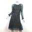 Erdem Long Sleeve Fit & Flare Dress Black Lace Size US 2