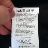 Max Mara Ruffle Dress Charcoal Wool Herringbone Size 46 Sleeveless Sheath