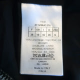 Christian Dior Double Breasted Jacket Black/White Houndstooth Wool Size US 6